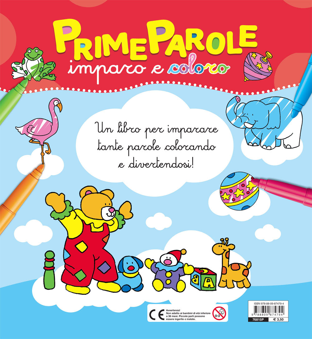 Prime parole Imparo e coloro