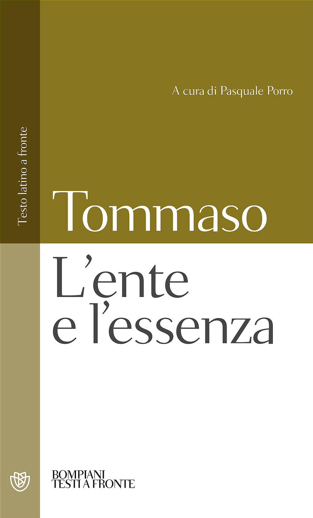L'ente e l'essenza::Testo latino a fronte