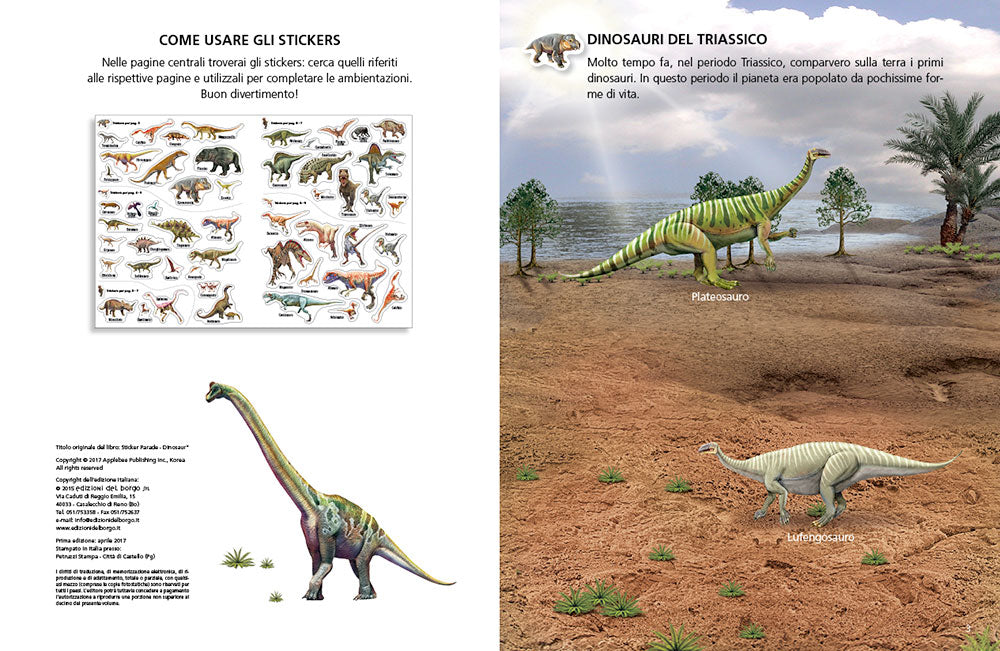 I Dinosauri::di terra, di cielo, di mare