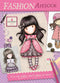 Gorjuss - Fashion Art Book::Con carte pattern, stencil e adesivi per creare