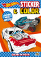 Sticker & Color. Hot Wheels. Colori in pista