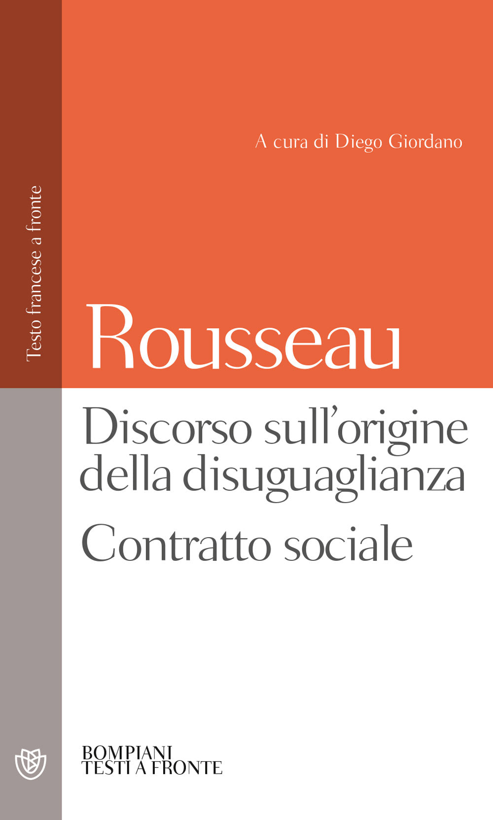 Discorso sull'origine della disuguaglianza. Contratto sociale::Testo francese a fronte