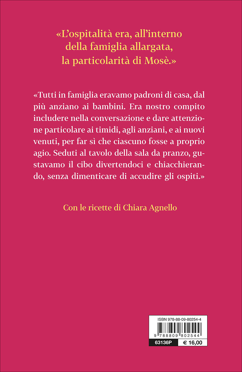 Il pranzo di Mosè::Con le ricette di Chiara Agnello