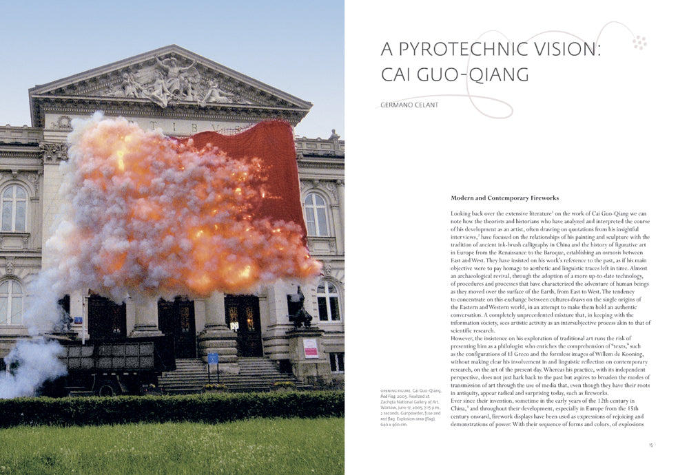 Flora Commedia. Cai Guo-Qiang at the Uffizi