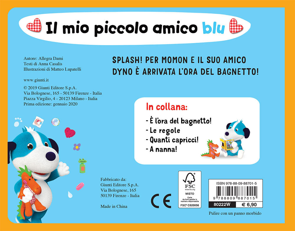 Momon. È l’ora del bagnetto!