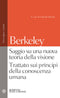 Saggio su una nuova teoria della visione - Trattato sui principi della conoscenza umana::Testo inglese a fronte