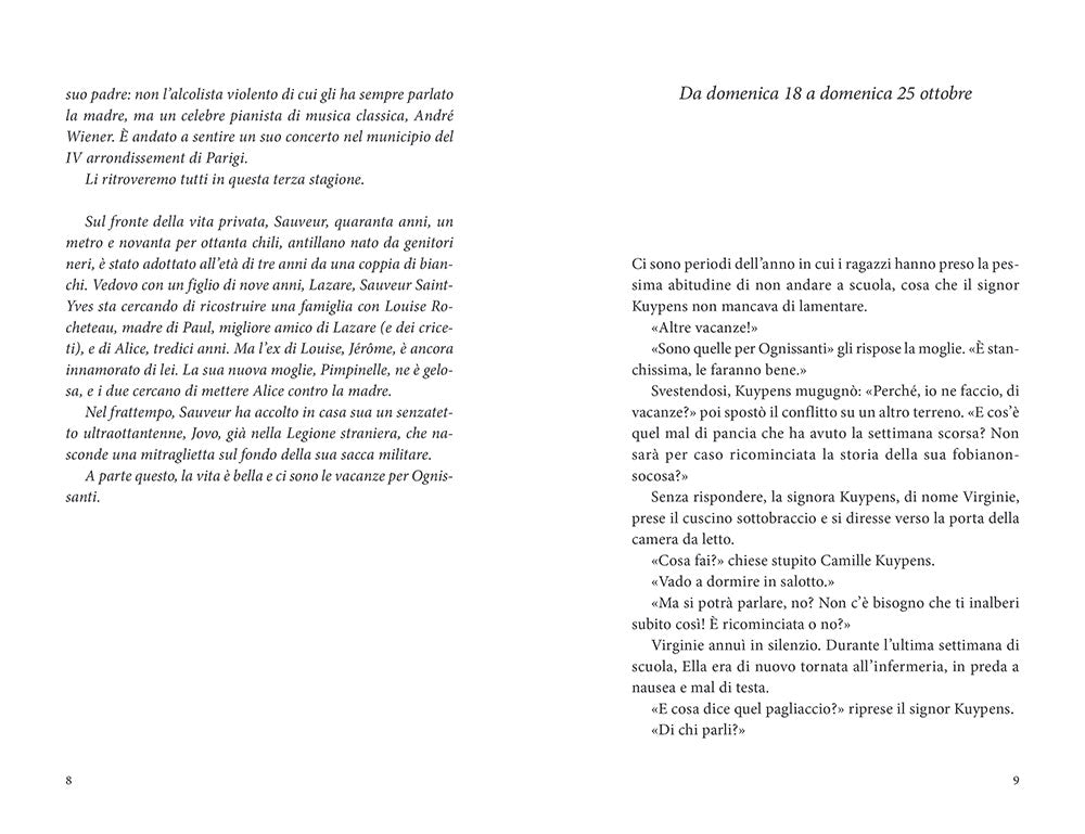 Niente cravatta. (Sauveur & figlio - 3)