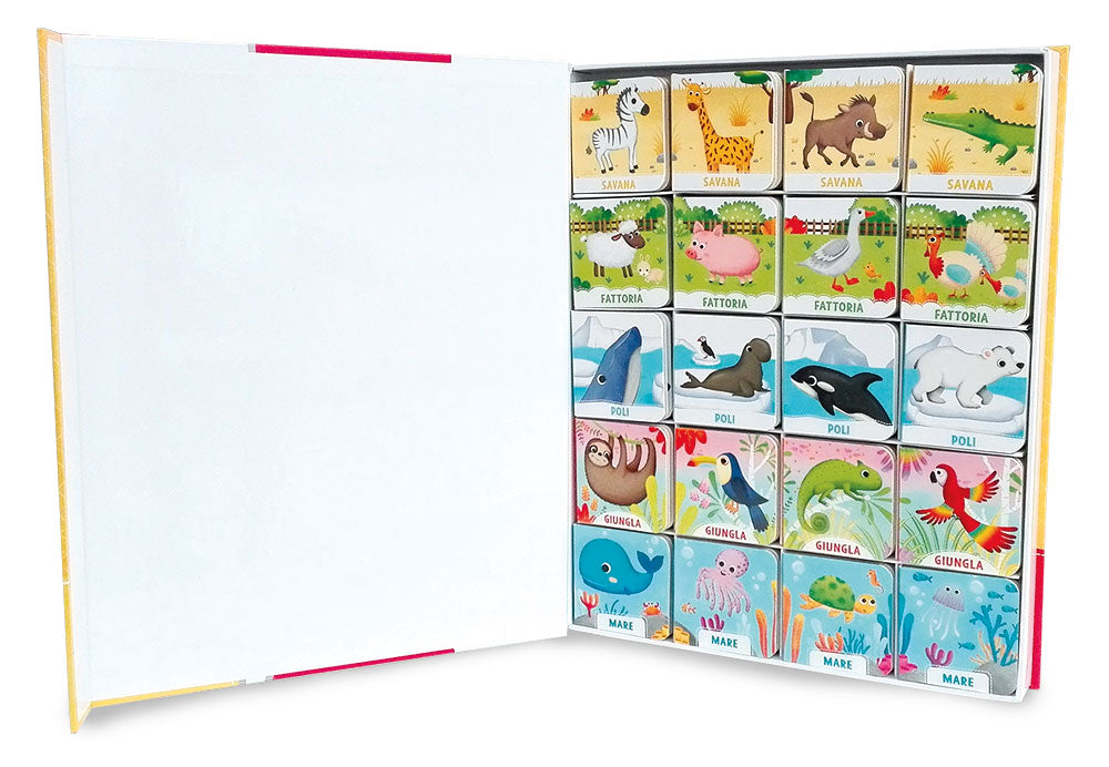 La mia prima enciclopedia degli animali::20 libri per conoscere gli animali del mondo!