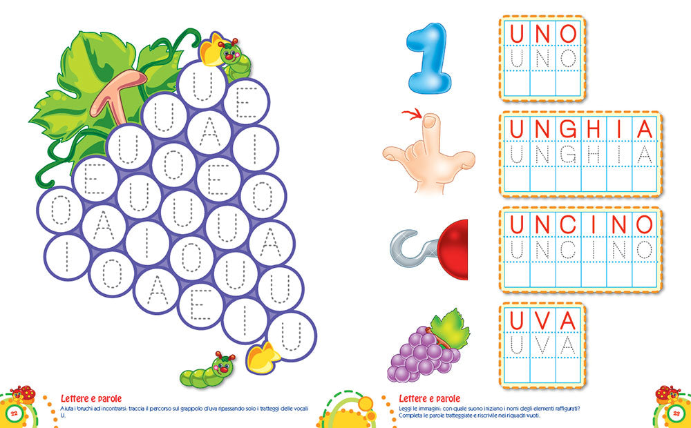 Gioco, mi diverto, scrivo! - 4/6 anni::Imparo le lettere dell'alfabeto