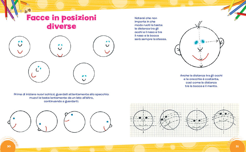 Tanti trucchi per disegnare::Hai mai scarabbocchiato dei disegni al margine del tuo quaderno?