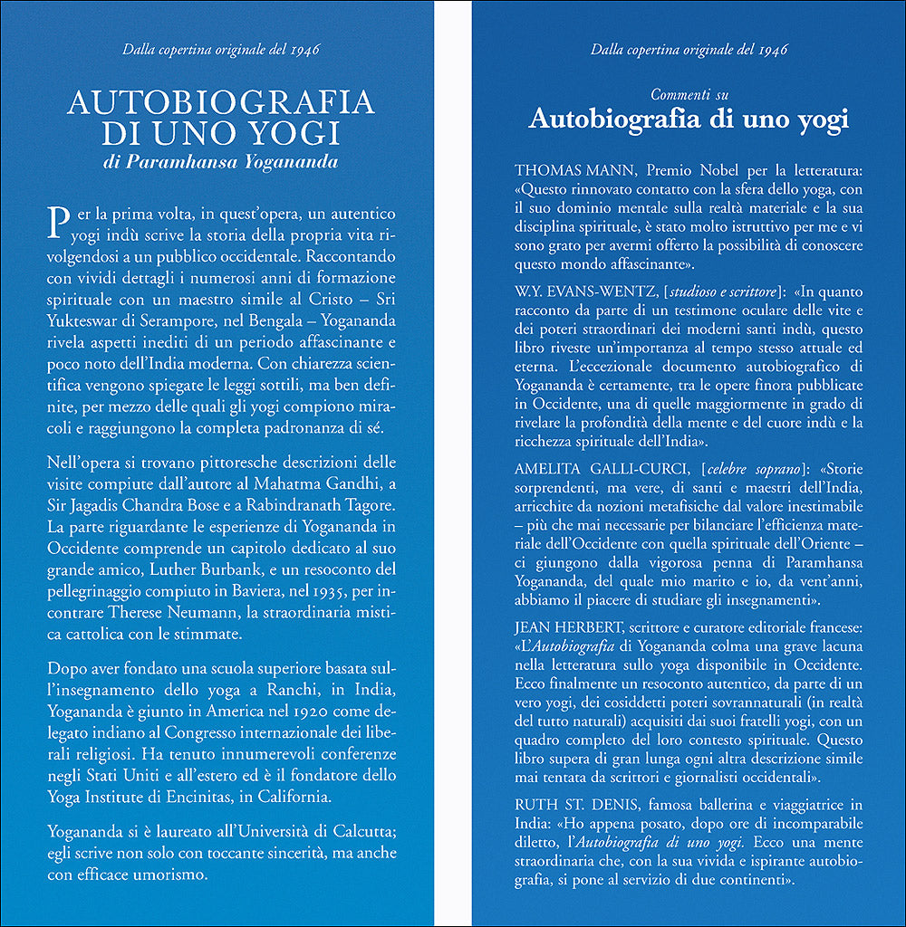 Autobiografia di uno Yogi + CD::Edizione speciale del 70° anniversario con audiobook e ritratto di Yogananda in omaggio!