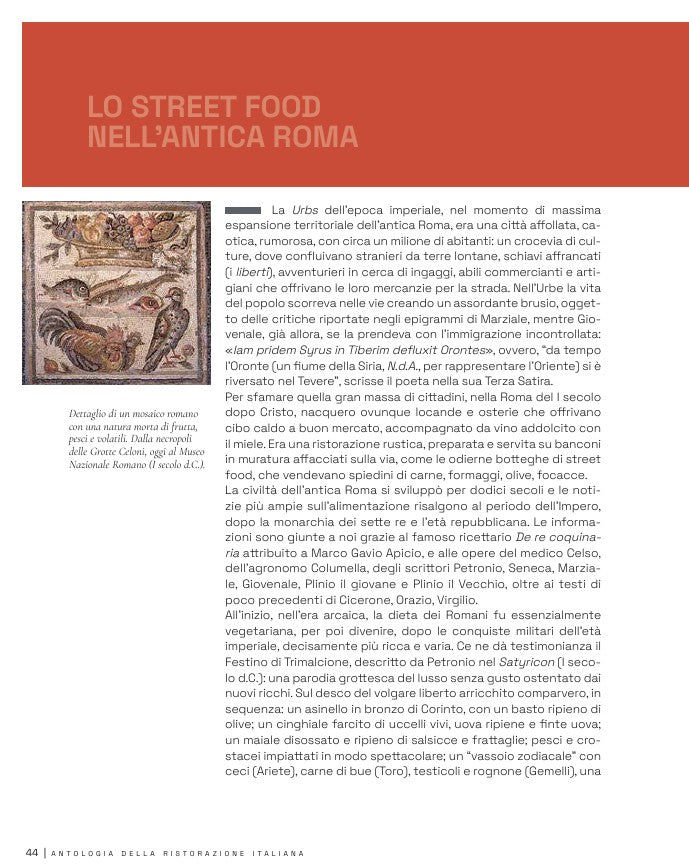 FUORI CASA ANTOLOGIA RISTORAZIONE IT-LIB