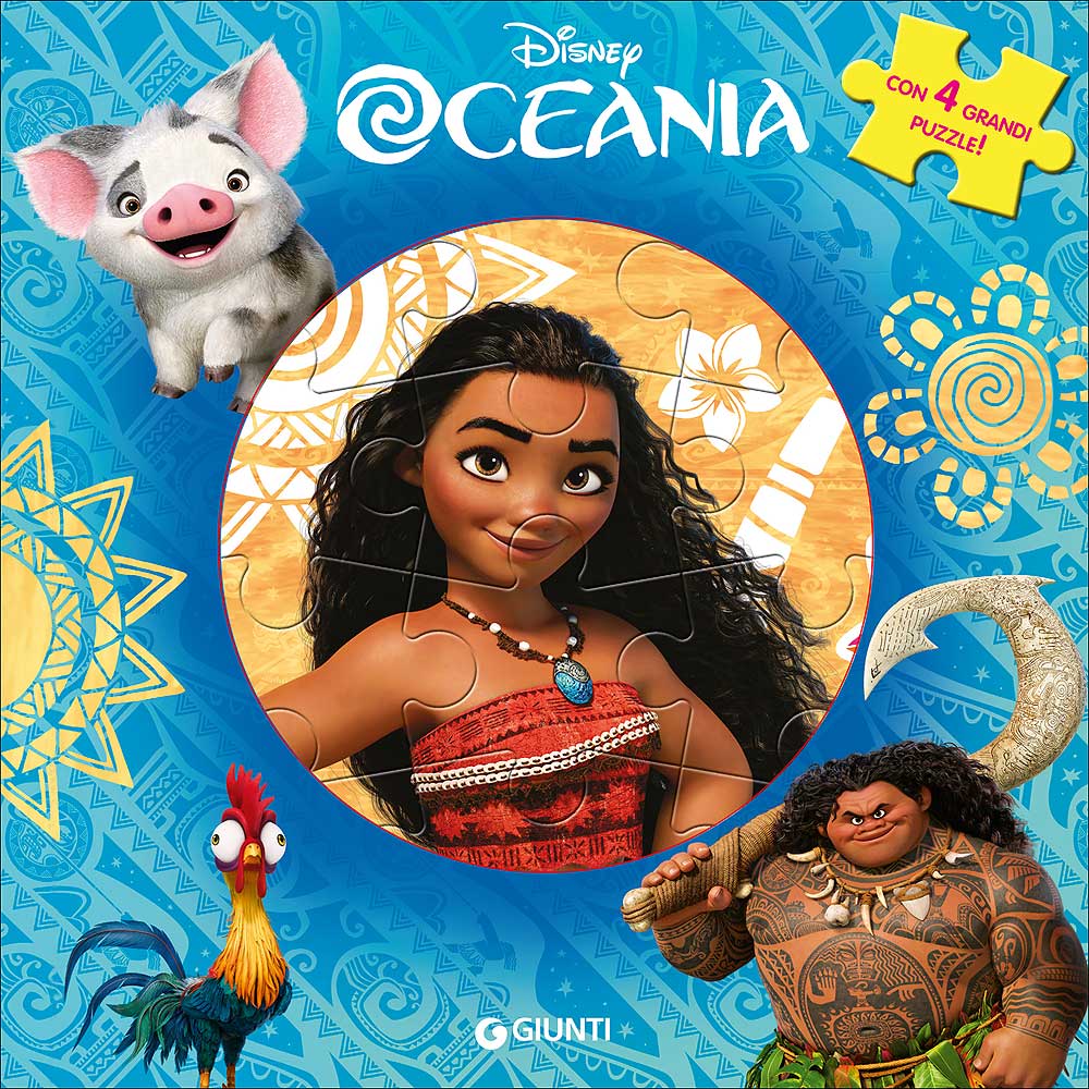 Libri Puzzle - Oceania::Con 4 grandi puzzle!