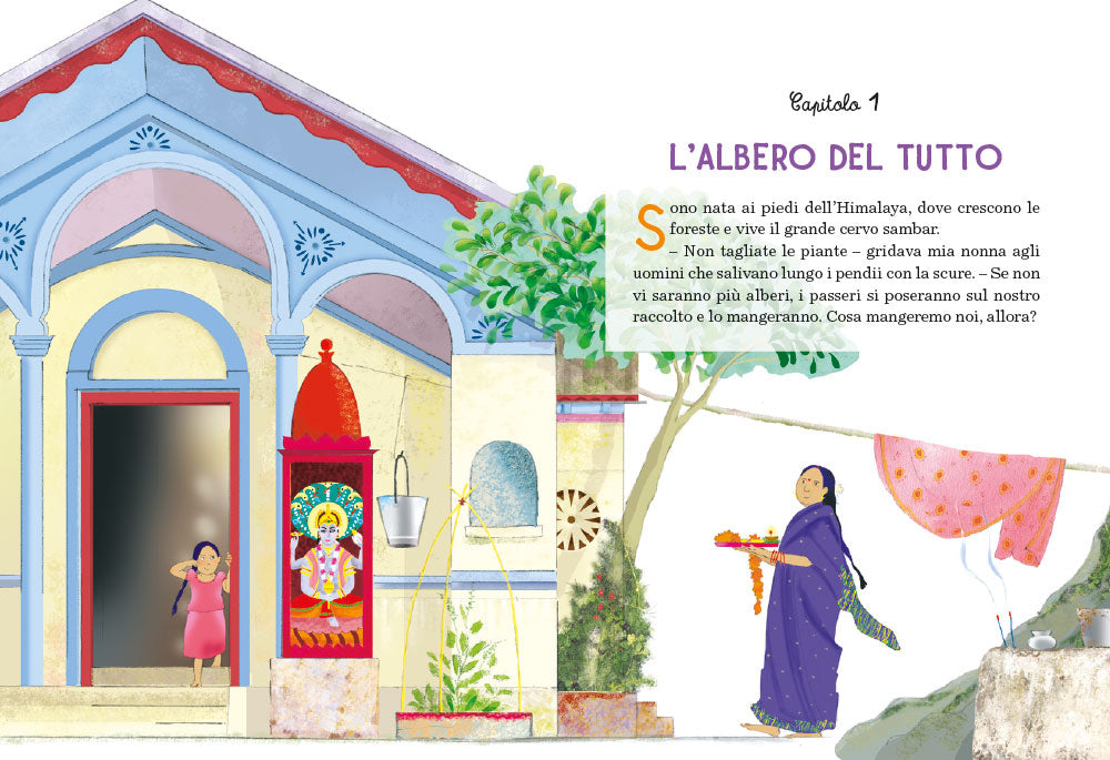 Sulle orme di Gandhi::Vandana Shiva si racconta