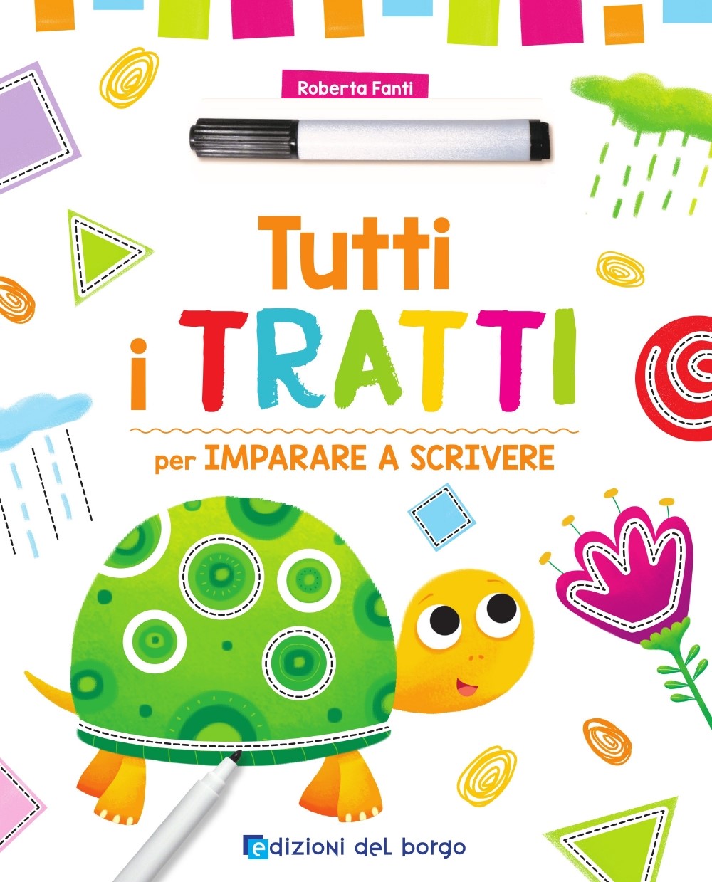 Tutti i tratti::Per imparare a scrivere - Con pennarello con inchiostro a base d'acqua