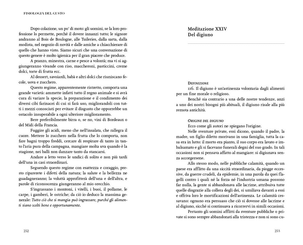 Fisiologia del gusto::o Meditazioni di gastronomia trascendente