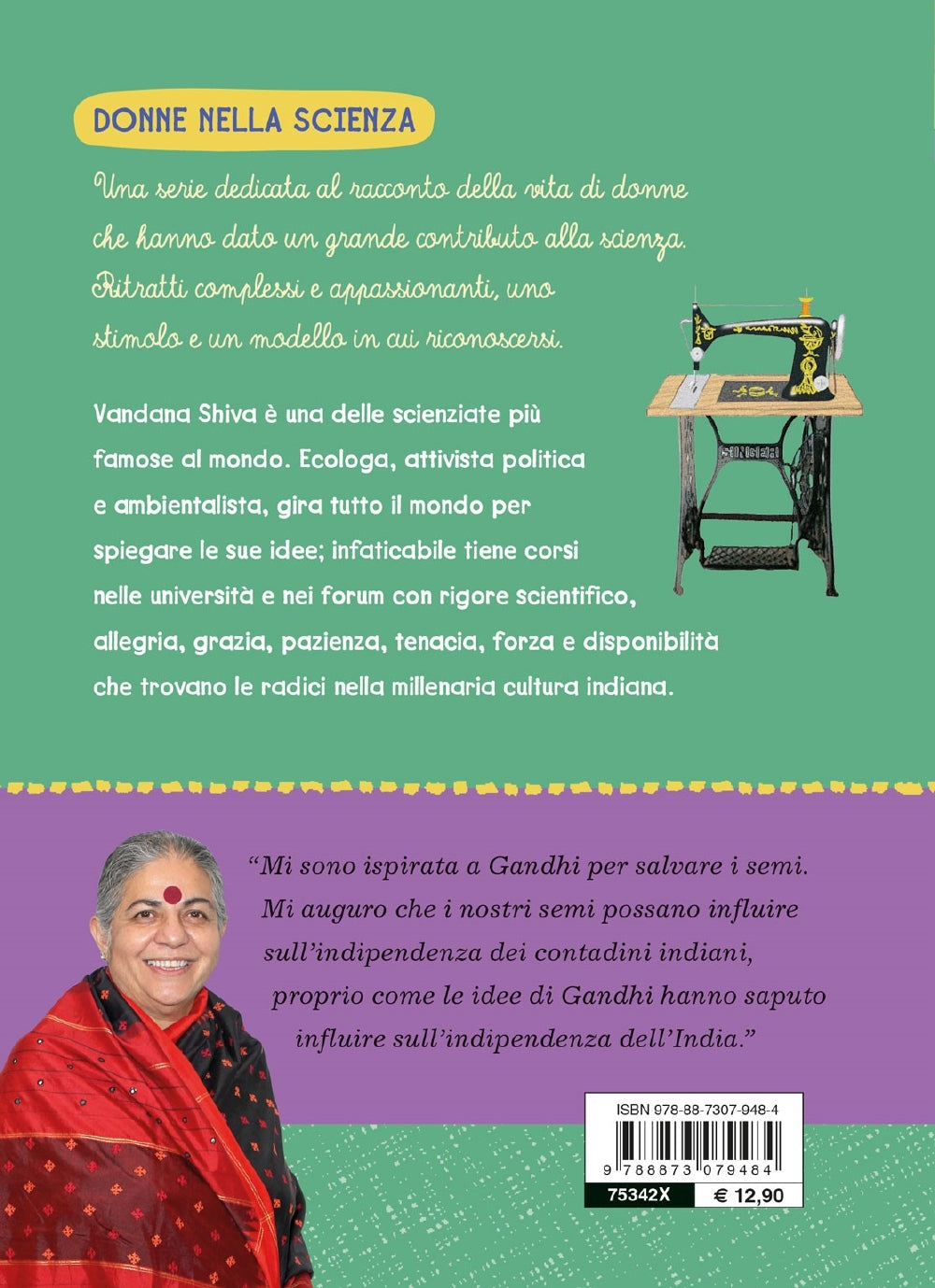 Sulle orme di Gandhi::Vandana Shiva si racconta