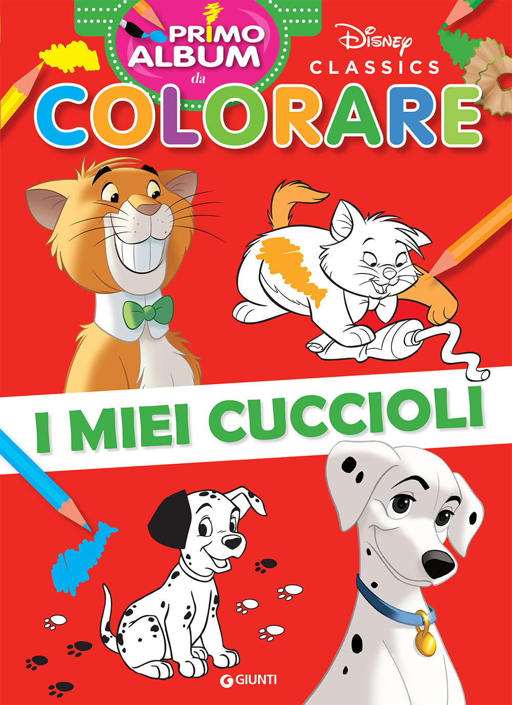 Primo album da colorare Disney Classics ::I miei cuccioli