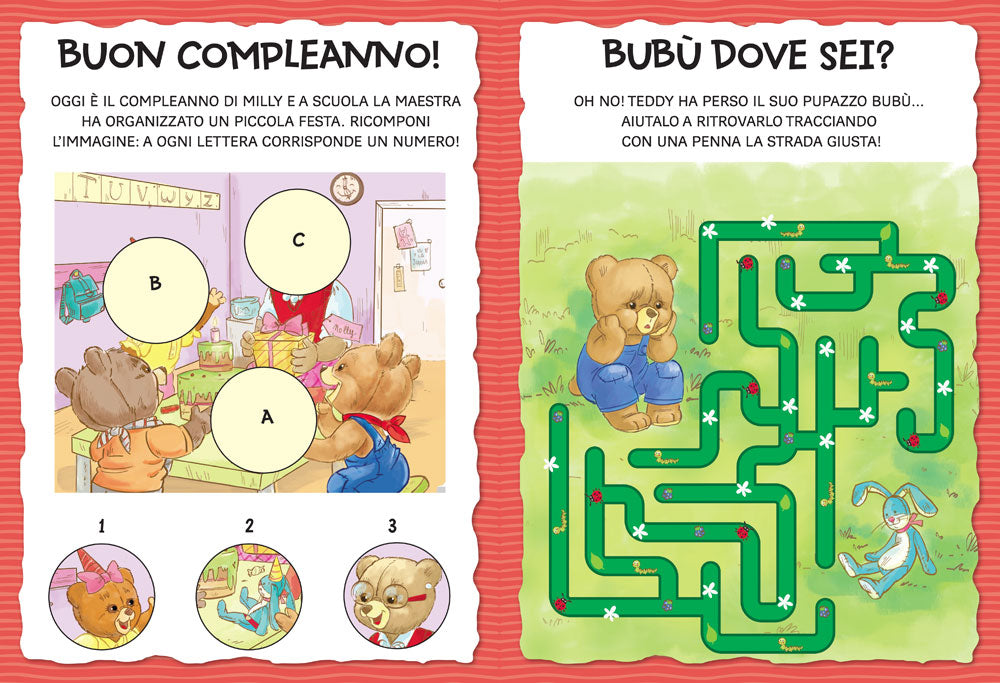 Gioca con Teddy::Con tanti stickers