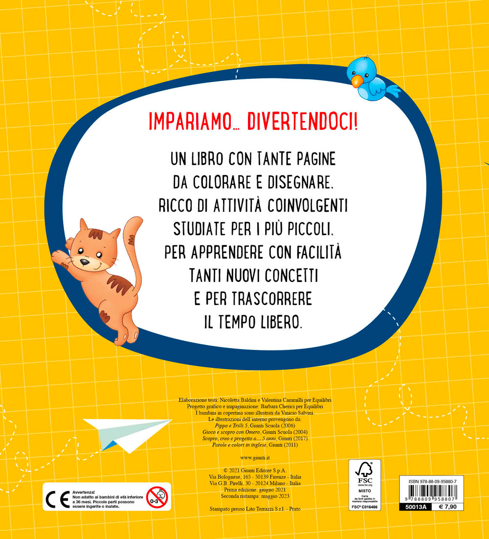 Superquadernini 5 anni