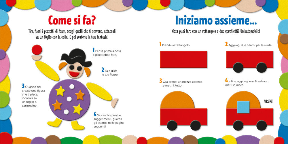 Gioca con il Foam::Con più di 200 pezzi di Foam