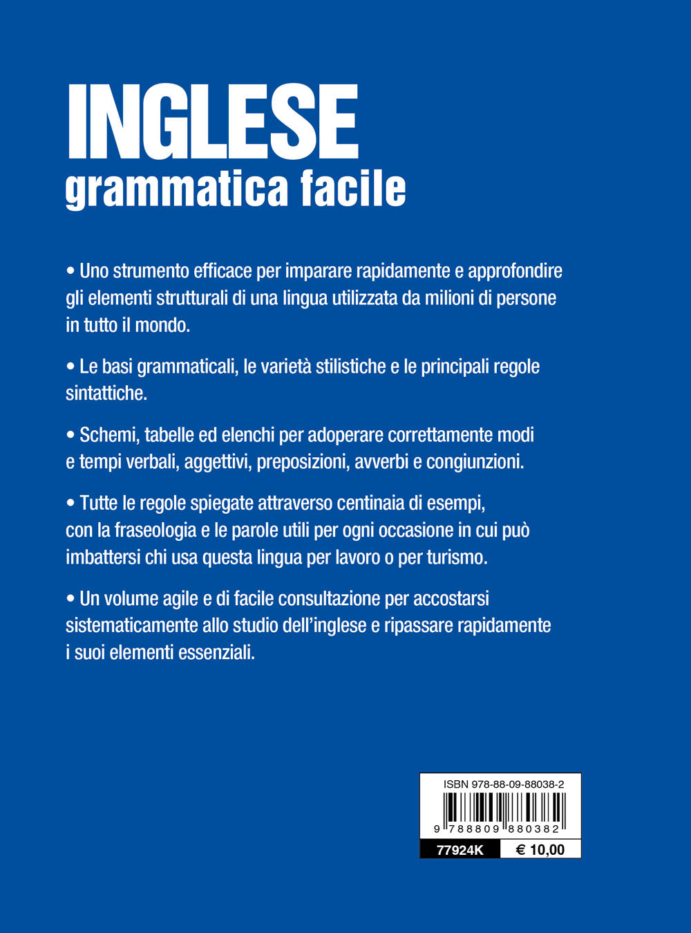 Inglese. Grammatica facile