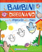 I bambini disegnano con le impronte delle mani