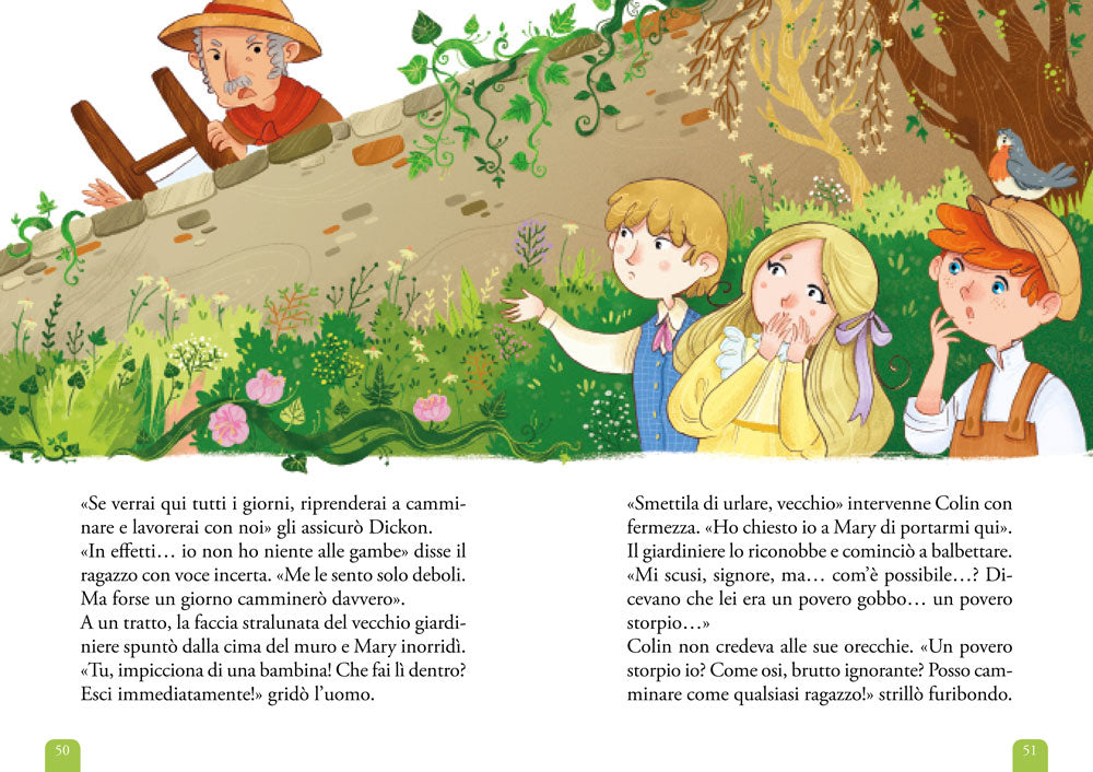 Il giardino segreto::Adattamento a misura di bambino