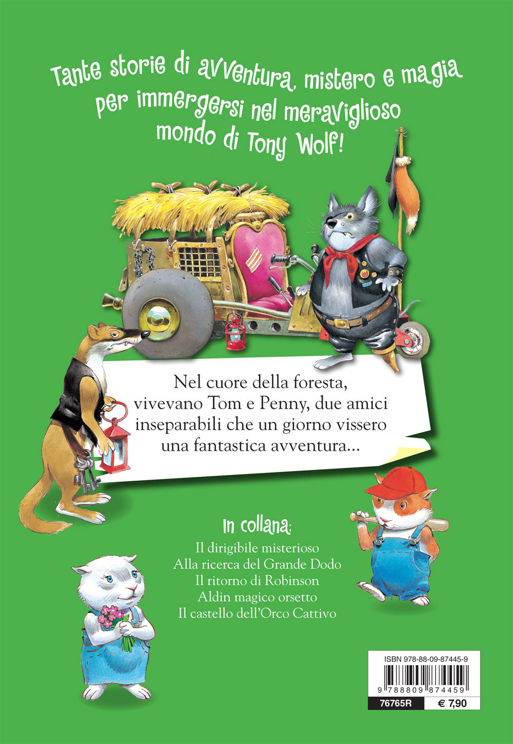 Il grande smeraldo::Storie di Tony Wolf