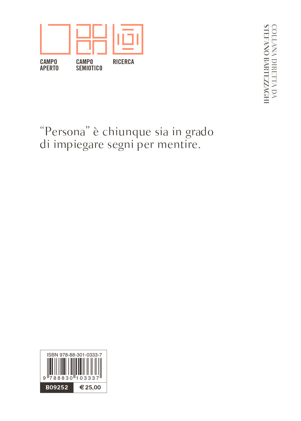 Persona::Soggettività nel linguaggio e semiotica dell'enunciazione