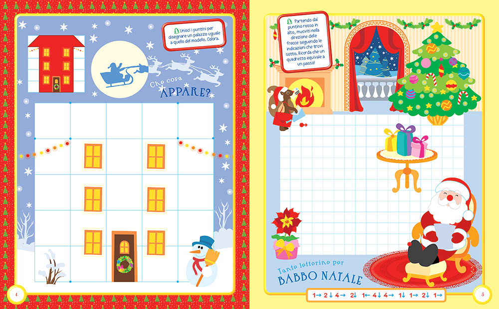 Fare e giocare a Natale::Con tanti stickers