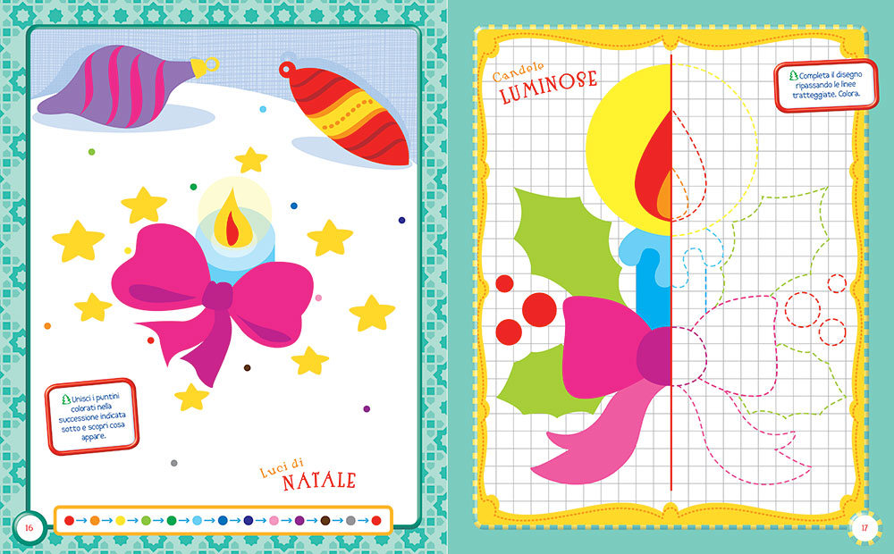 Fare e giocare a Natale::Con tanti stickers