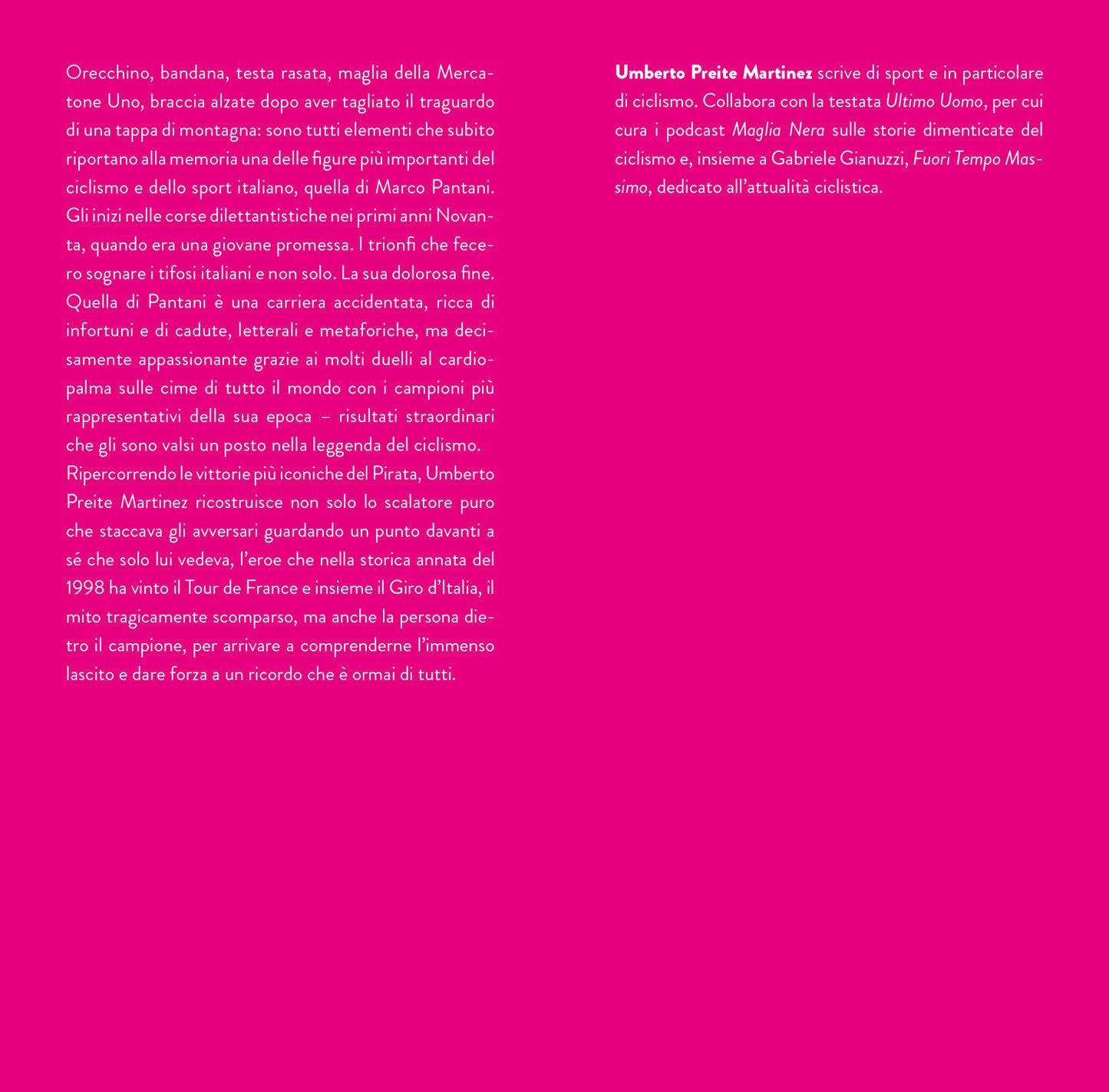 Pantani::Le storie dietro le vittorie
