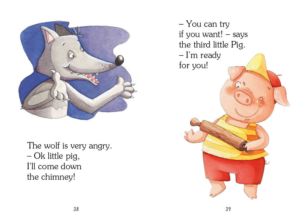 The Three Little Pigs + CD::I tre porcellini - Con traduzione e dizionario!