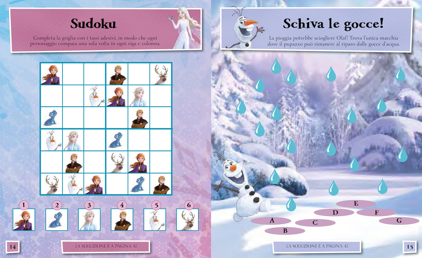 Frozen Mega Sticker::Con tanti adesivi, giochi, attività