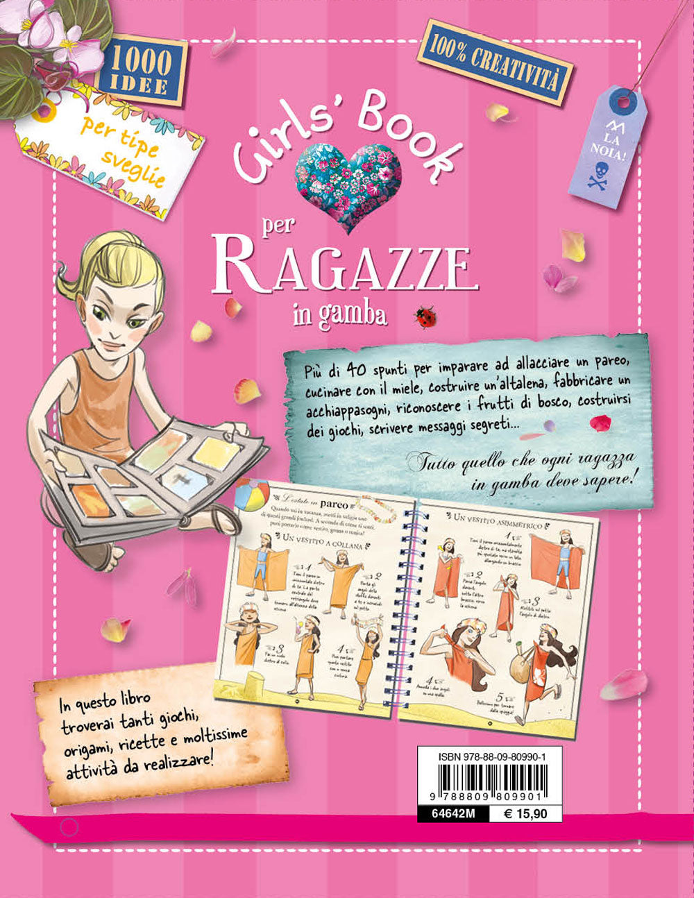 Girls' Book per Ragazze in gamba::Una miniera di idee facilissime da realizzare! 1000 idee per tipe sveglie