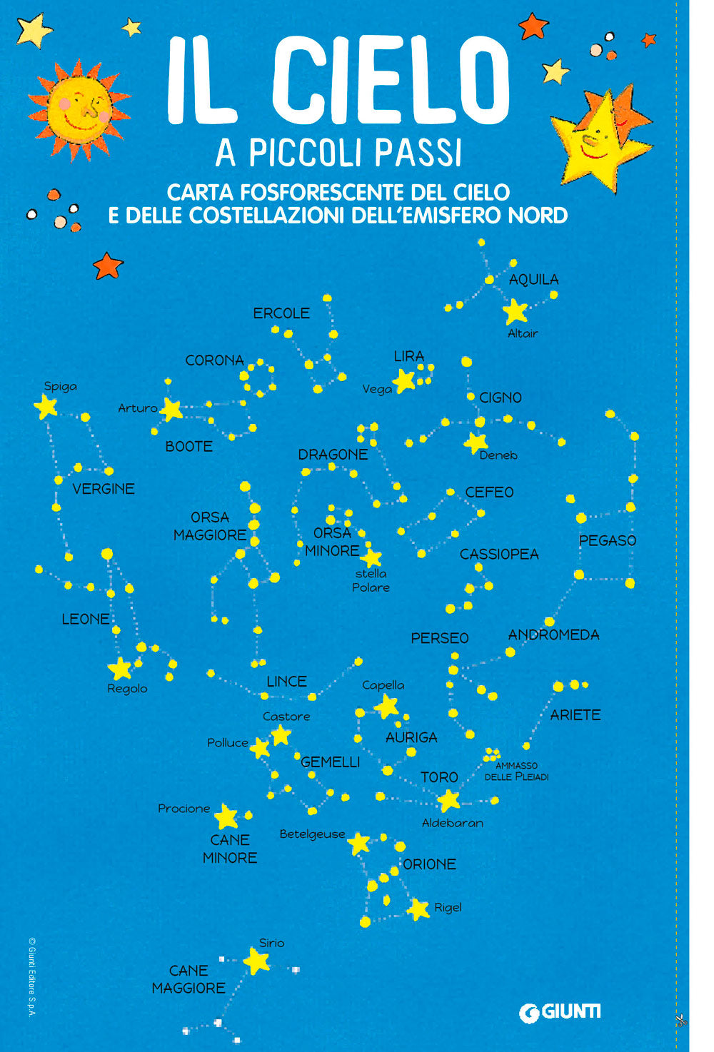 Il cielo a piccoli passi::Con la carta del cielo