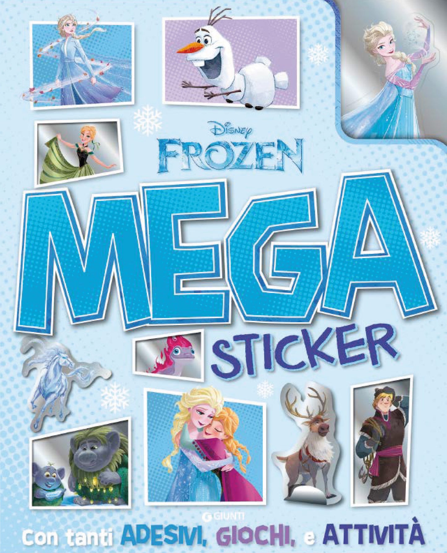 Frozen Mega Sticker::Con tanti adesivi, giochi, attività