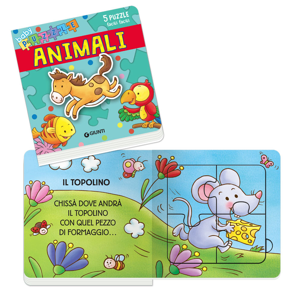 Animali::5 puzzle facili facili