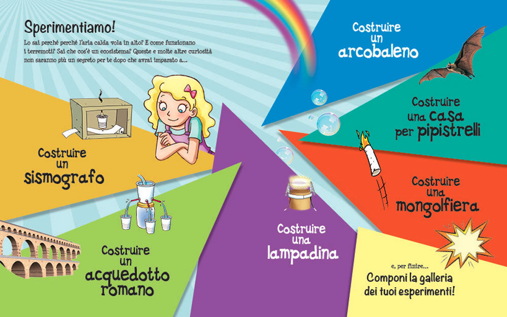Experia. Giochiamo con la scienza!::Alla scoperta dei segreti della scienza con sei oggetti da costruire!