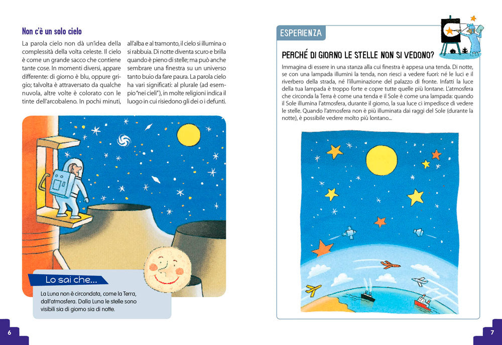 Il cielo a piccoli passi::Con la carta del cielo