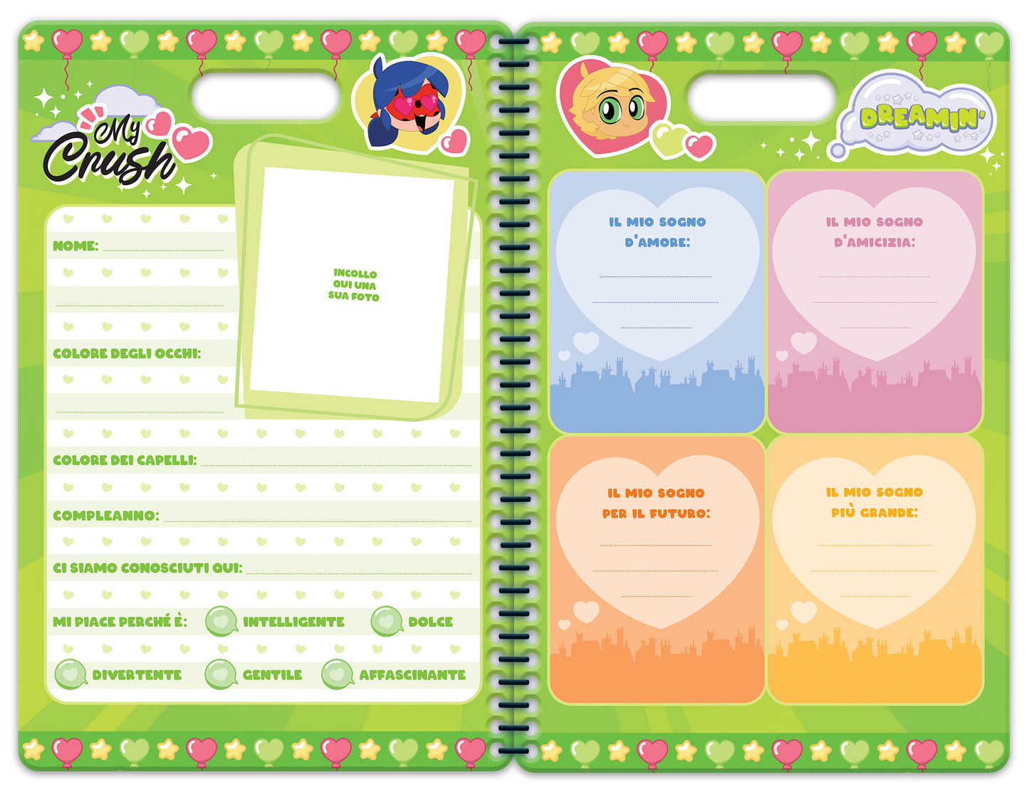 Miraculous. Puffy sticker. My lucky scrapbook