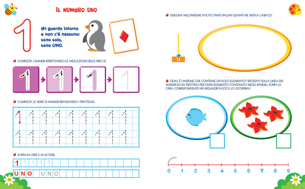 Gioco e imparo i Numeri::5-6 anni