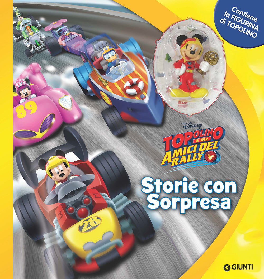 Storie con Sorpresa - Topolino e gli amici del rally::Contiene la figurina di Topolino