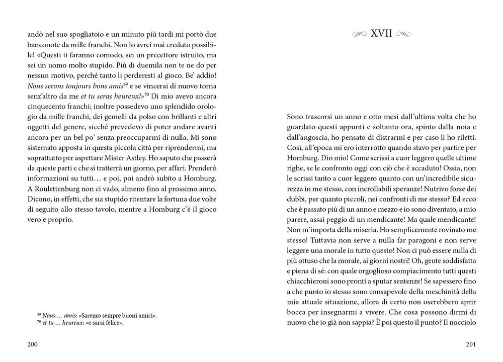 Il giocatore::Versione integrale