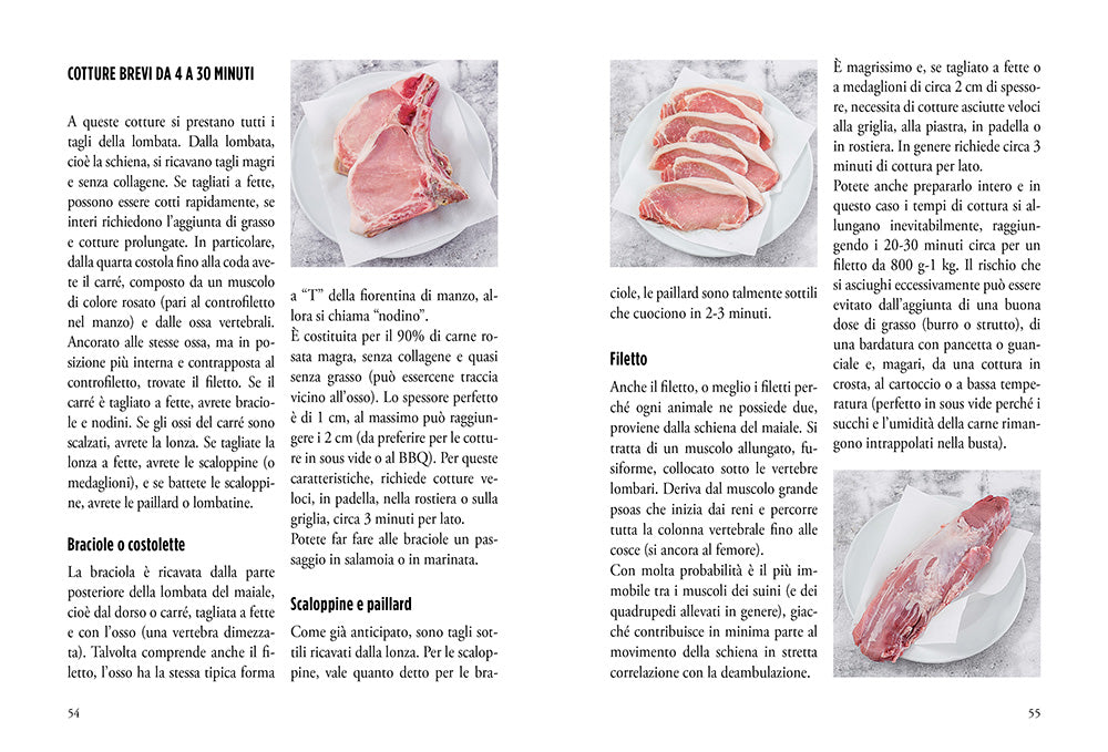 I tagli del maiale::Le razze, le preparazioni di base e le tecniche di cottura. Master di cucina.
