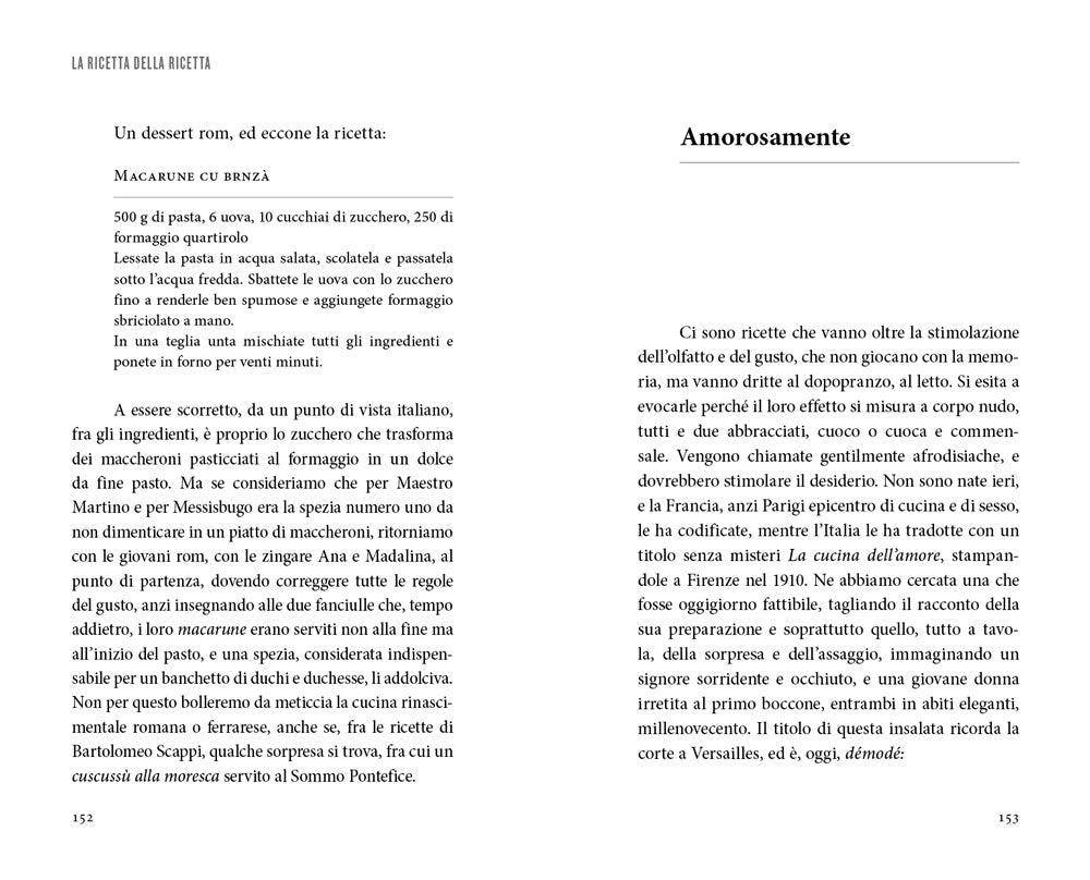 La ricetta della ricetta. Storia e percorsi attraverso 500 anni di testi gastronomici::Storia e percorsi attraverso 500 anni di testi gastronomici