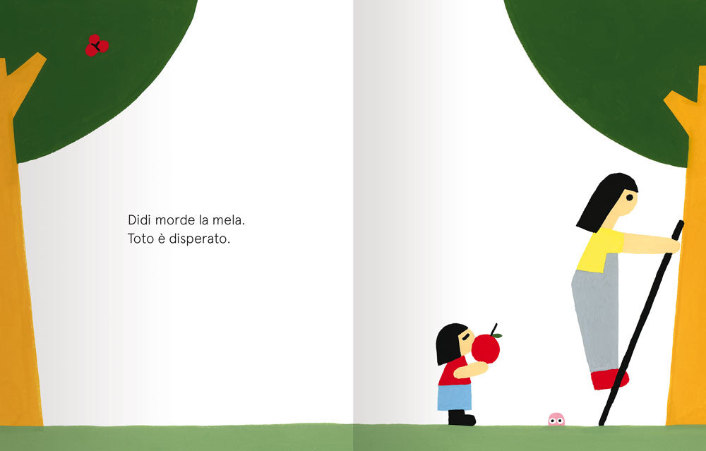 Toto vuole la mela