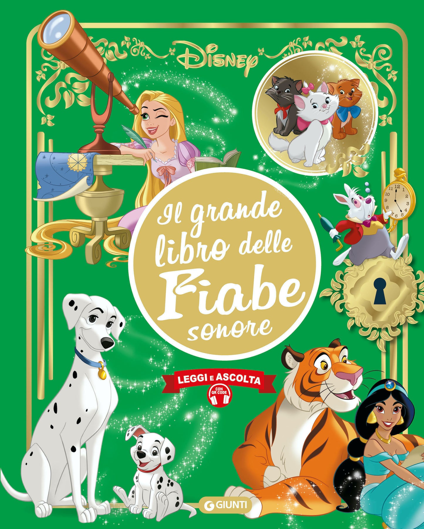Grande libro delle fiabe sonore Disney::Leggi e ascolta con QR Code