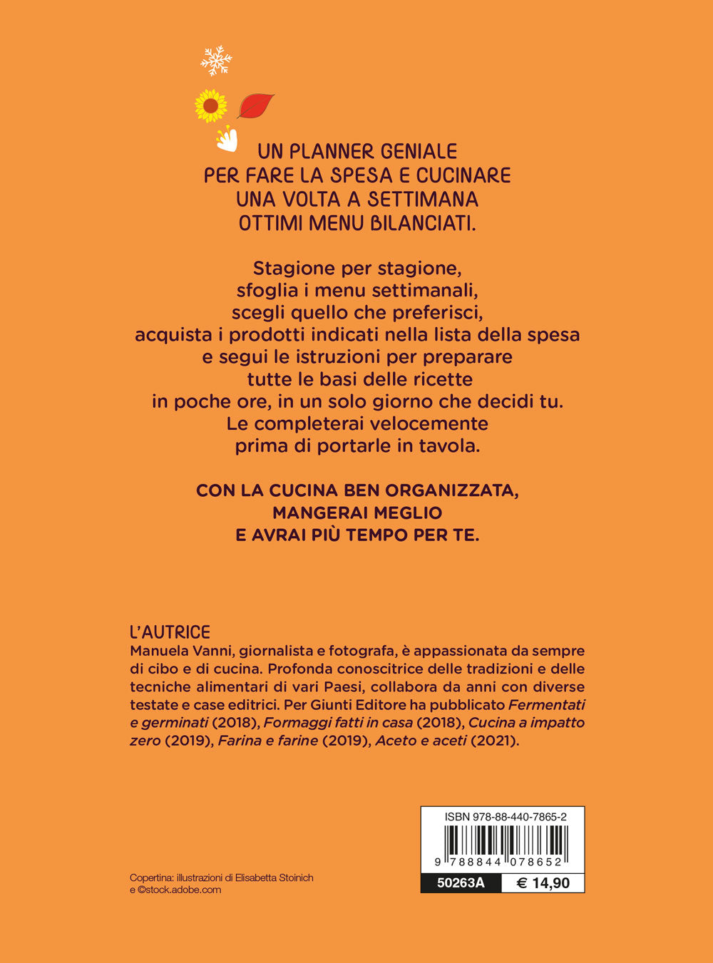 Kitchen planner::fare la spesa e cucinare una volta a settimana con i prodotti di stagione